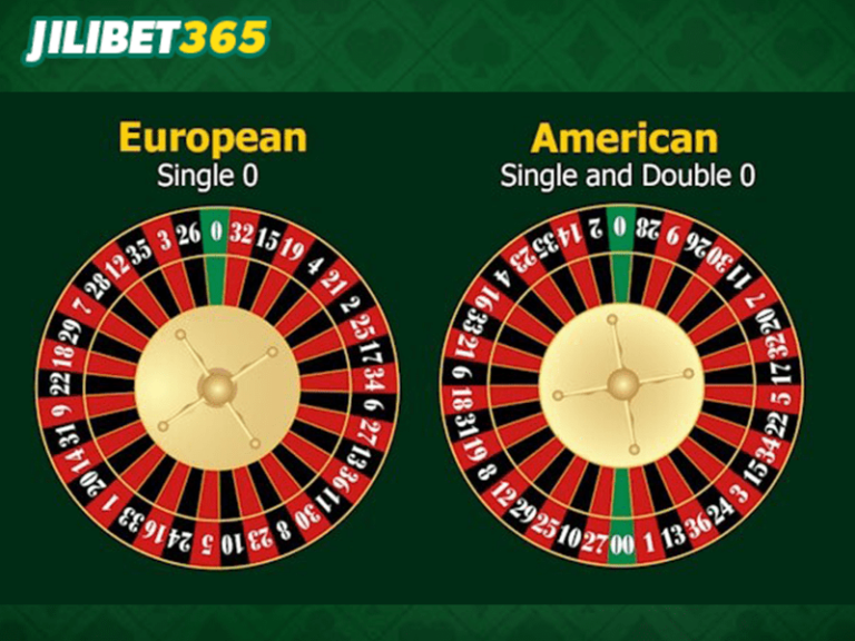 365jili American Roulette and European Roulette