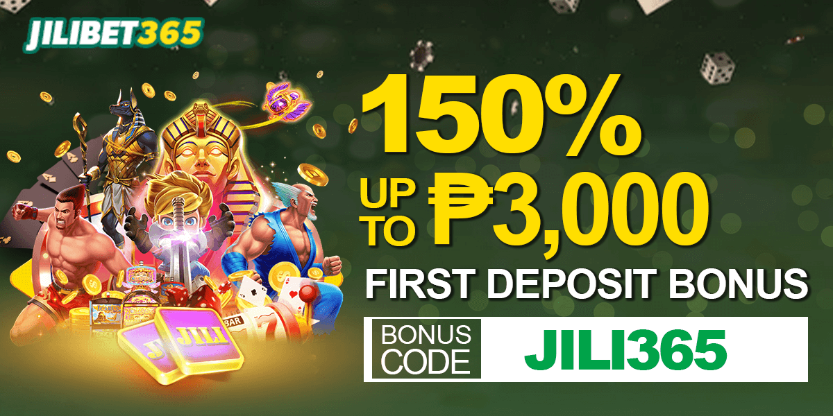 Jili365ph 150% bonus PHP3000 first deposit jili365
