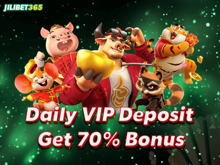 Receive a 70% Daily Jili 365 VIP Deposit Bonus