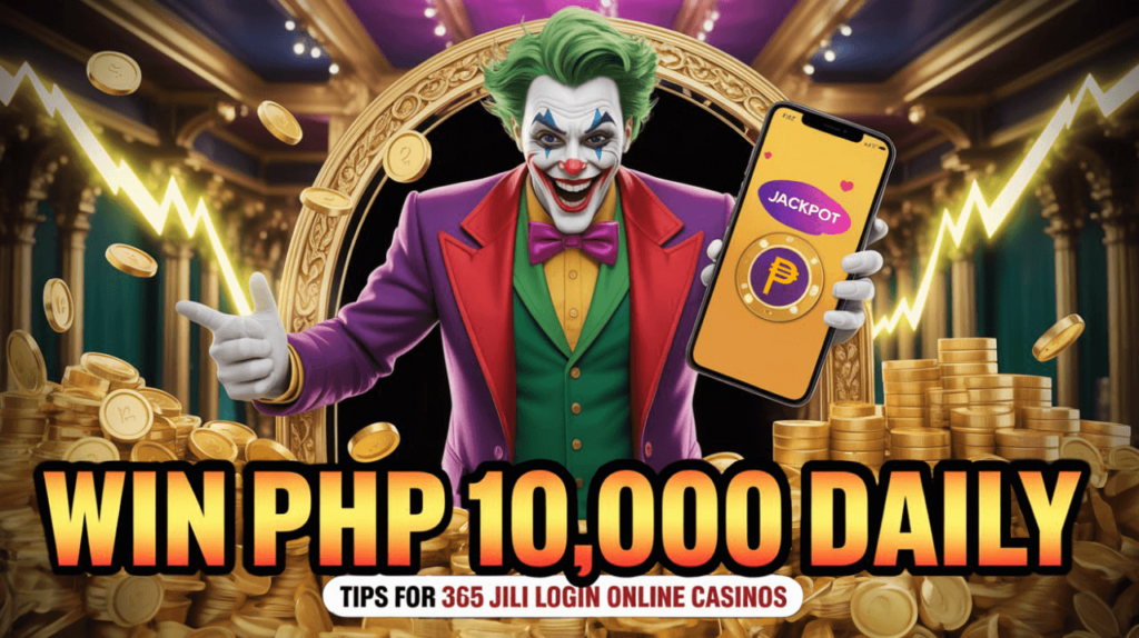 Tips for Win PHP 10000 Daily - 365jili login