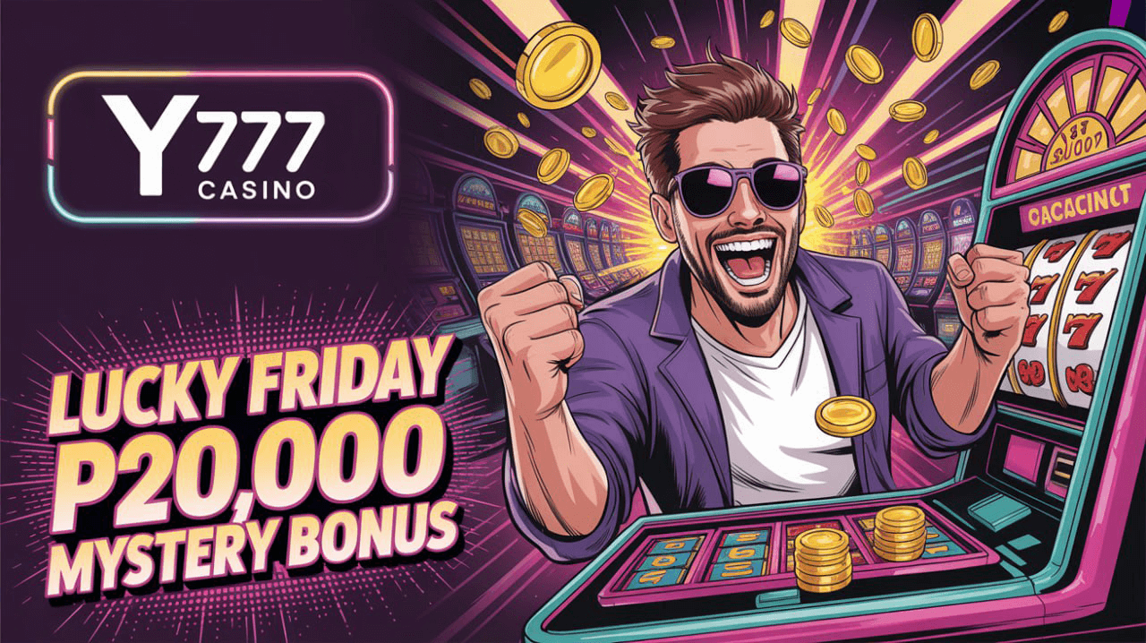 YY777 Casino - Lucky Friday P20,000 Mystery Bonus Distribute