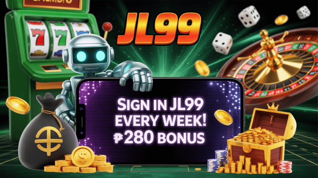 Sign in Jl99 Every Week get ₱280 Bonus