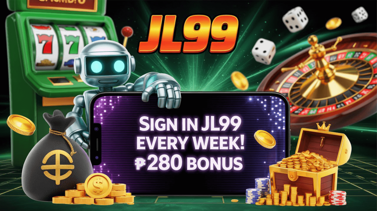Sign in Jl99 Every Week get ₱280 Bonus