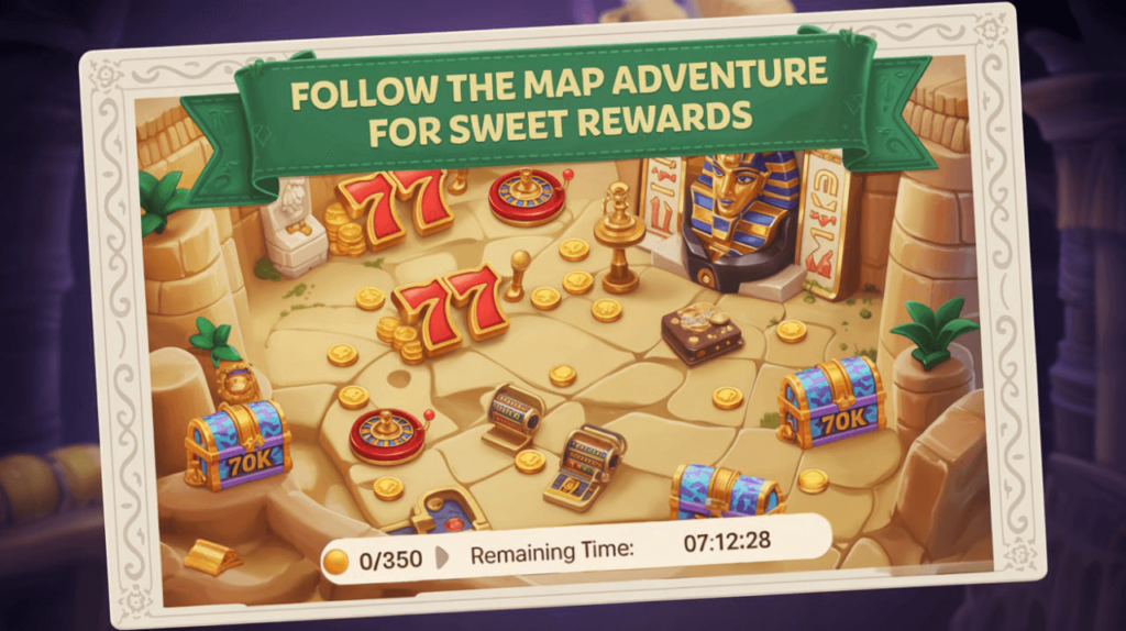 1365 Casino - Follow the Map Adventure for Sweet Rewards