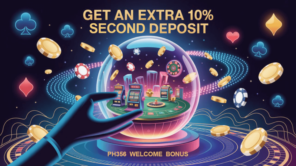 Ph356 Welcome Bonus: Get an Extra 10% Second Deposit